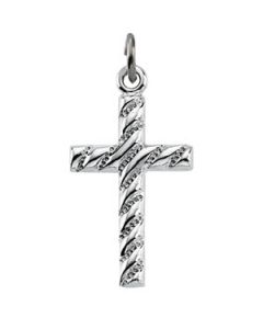 Cross Pendant Yellow Gold Filled Gold 19.00X12.00 Mm