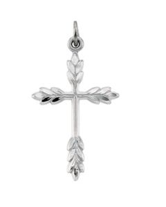 Cross Pendant Yellow Gold Filled Gold 26.00X18.00 Mm