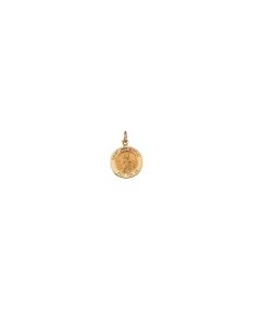 14kt Yellow 18.25mm Round St. John the Baptist Medal