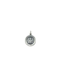 Sterling Silver 14.75mm St. Barbara Medal