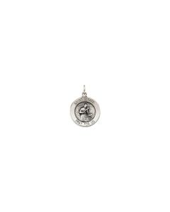 Sterling Silver 18mm St. Gerard Medal