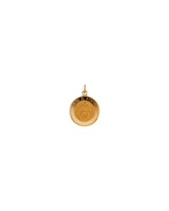 14kt Yellow 15mm Nino de Atocha Medal
