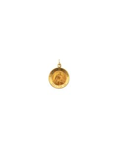 14kt Yellow 14.5mm Our Lady of Sorrows Medal