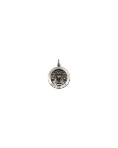Sterling Silver 21.75mm Round Confirmation Pendant Medal
