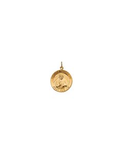 14kt Yellow 18mm St. Jude Medal