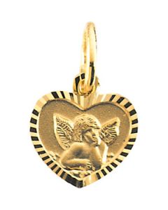 Angel Pendant 14K Yellow Gold 09.00X12.00 Mm