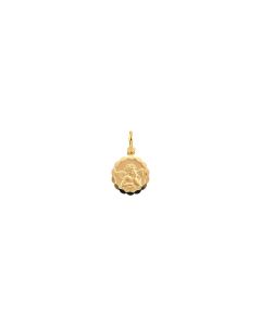 14kt Yellow 12mm Angel Pendant