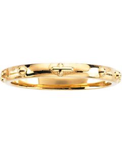 Rosary Ring 10K Yellow Gold Size 07.00