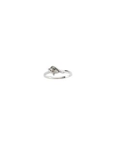 14kt White Size 05.00 The Unblossomed Rose™ Ring