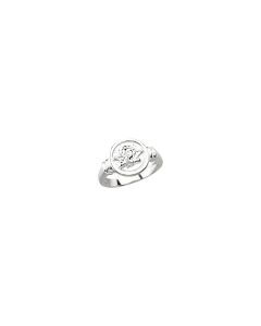 Sterling Silver Angle Ring