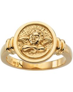Angel Ring 14K Yellow Gold Size 6