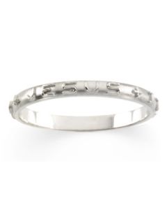 Jesus I Trust In You Ring 14K Yellow Gold Size 04.00
