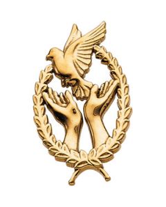 Remembrance Lapel Pin 14K Yellow Gold Sm;P;Rememberance Lapel Pin