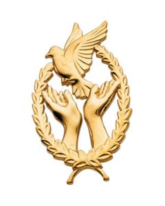 Remembrance Lapel Pin 14K Yellow Gold Lg Rememberance Lapel Pin