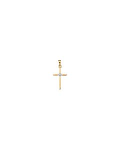 Diamond Cross Pendant