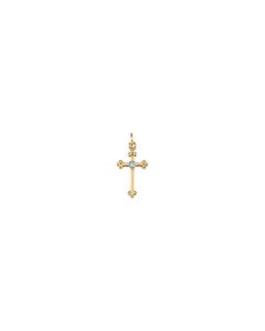Cross Pendant with Diamond