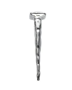 Religious Nail Pendant 14K White Gold 37 Mm Religious Nail Pendant