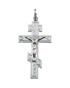 St. Andrew Cross Sterling Silver  40.25 X 21.25 Mm
