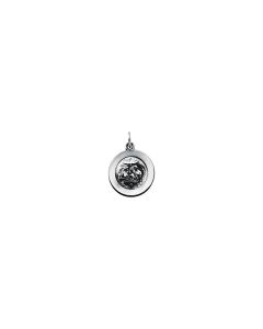 Sterling Silver 14.75mm Baptismal Medal