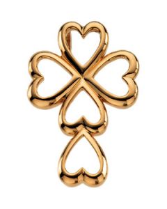 Cross Pendant 14K Yellow Gold 