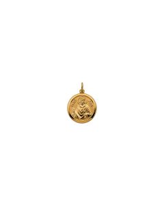 14kt Yellow 15.5mm St. Jude Medal