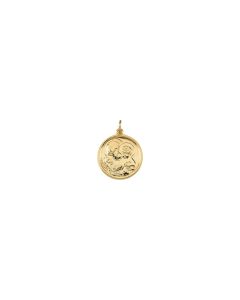 14kt Yellow 21.3mm St. Joseph Medal