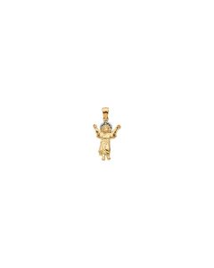 Two Tone Divino Nino (Infant Jesus) Pendant
