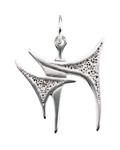 Chai 14K Yellow Gold 16.75X17.75 Mm;P;Chai