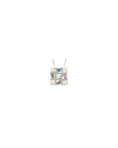 Tic Tac Toe Pendant & Chain