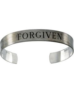 Antiqued Forgiven Cuff Bracelet Sterling Silver  09.50 Antiqued Forgiven Cuff Bracelet
