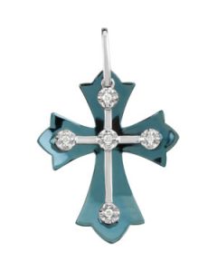 Diamond Cross Ster_Ti N\A 26.68X21.53 Mm Diamond Cross