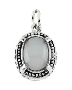 Turn To The Cross Pendant Sterling Silver  18.25X16.25 Mm Turn To The Cross Pendant