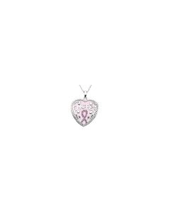 Breast Cancer Awareness Pendant & Chain
