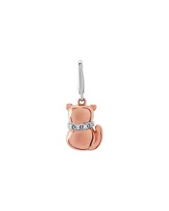 Youth Cat Charm with Diamonds