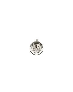 Sterling Silver 18mm First Communion Medal