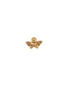 14kt Yellow 8x12mm Praying Angel Lapel Pin