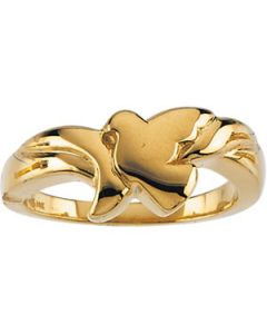 Holy Spirit Ring 14K White Gold Ring
