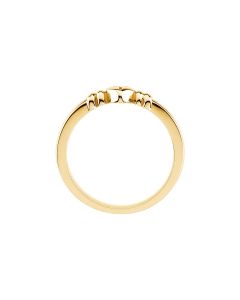 Heart with Cross Chastity Ring