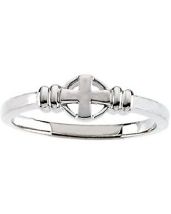 Cross Ring 10K Yellow Gold Size 06.00