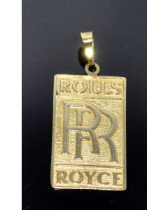 Rolls Royce Charm 14K Gold Custom made Pendant