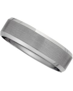 BEVELED BAND N\A  SIZE 09.50 ONE PIECE