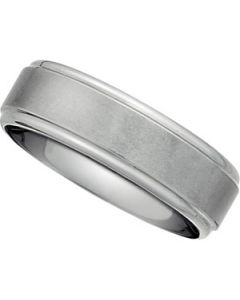 RIDGED BAND N\A  SIZE 09.50 ONE PIECE