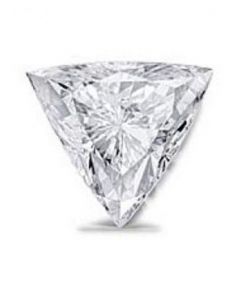 Trillion Cut Diamond 1.24 Carat  SI2 Clarity G Color EGLIS Certified