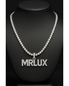 MRLUX CUSTOM PIECE AND TENNIS CHAIN PAYMENT