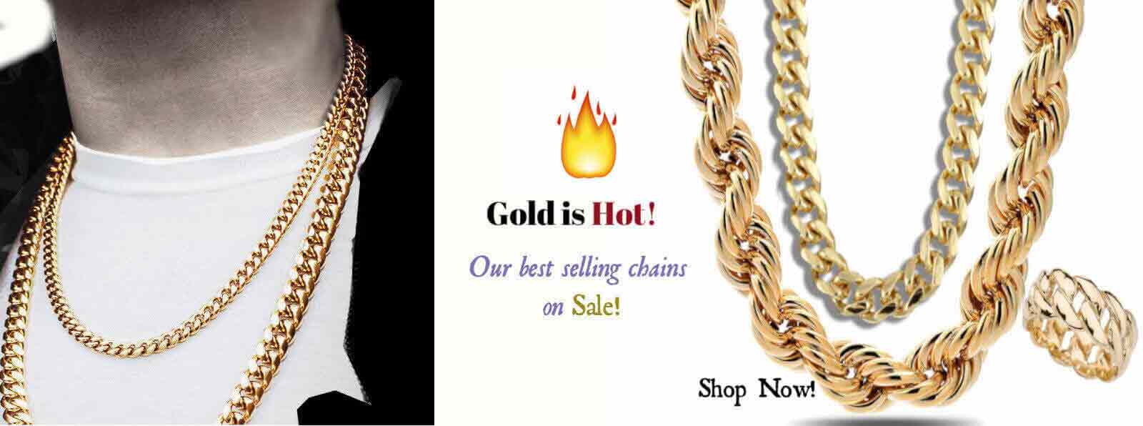 Our best selling chains on Sale!